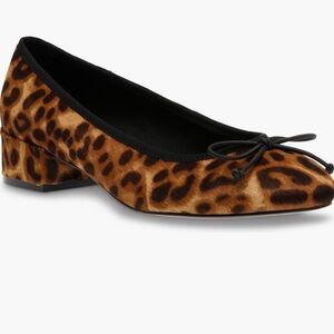 Steve Madden cherish Leopard genuine calf hair pump